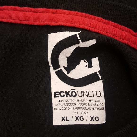 Ecko Unlimited T-shirt Black Graphic - Picture 5 of 5